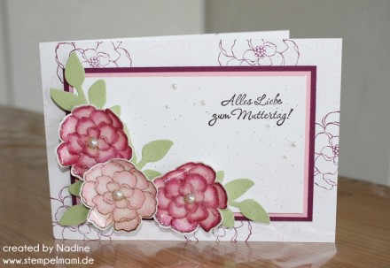 Muttertagskarte Stampin Up Give Away Mother Day Card Box 006
