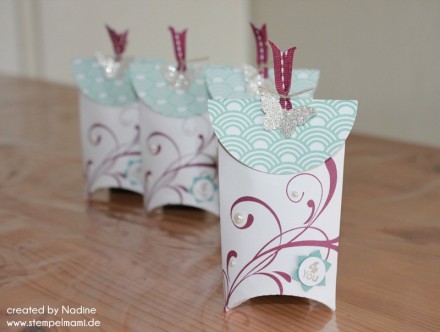 Verpackung Goodie Stampin Up Box Schachtel Give Away Gift Idea 012