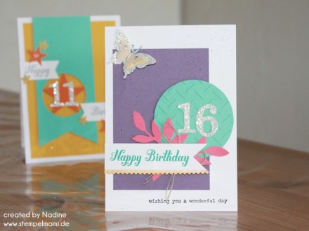 Geburtstagskarte Stampin Up Birthday Card Grusskarte Greeting 010