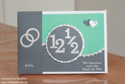 Hochzeitskarte Stampin Up Box Verpackung Schachtel Wedding card 001