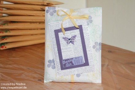 Verpackung Stampin Up Box Goodie Schachtel Give Away Gift Idea 013