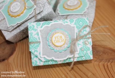 Verpackung Stampin Up Box Goodie Schachtel Give Away Gift Idea 037