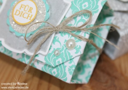 Verpackung Stampin Up Box Goodie Schachtel Give Away Gift Idea 038