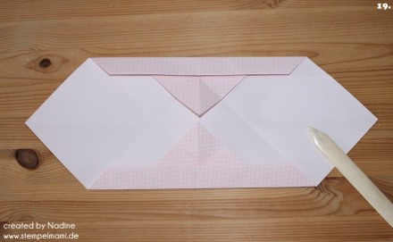 Anleitung Tutorial Origami Tasche Stampin Up Box Goodie Swap 029