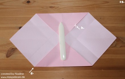 Anleitung Tutorial Origami Tasche Stampin Up Box Goodie Swap 056