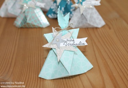 Goodie Stampin Up Origami  Bag Verpackung Give Away Gift Idea 006