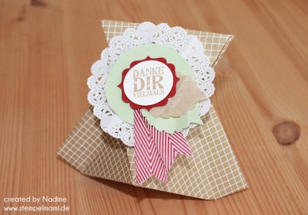 Goodie Stampin Up Origami  Bag Verpackung Give Away Gift Idea 017