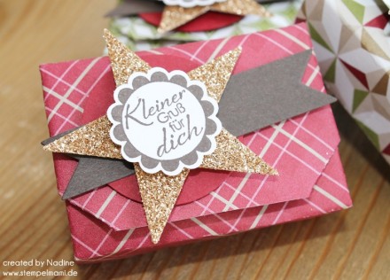 Goodie Stampin Up Origami Box Verpackung Give Away Gift Idea 005