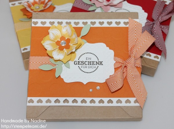 Stampin Up Box Envelope Punch Board Matchbox Verpackung Goodie 074