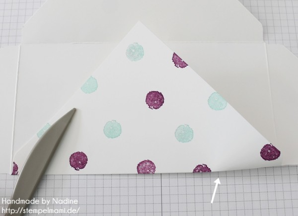 Anleitung Tutorial Stampin Up Umschlag Envelope Punch Board 029