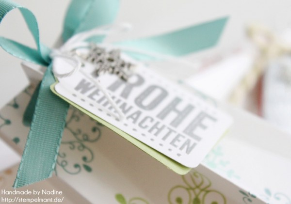 Sternenbox Stampin Up Box Verpackung Goodie Give Away Schachtel 087