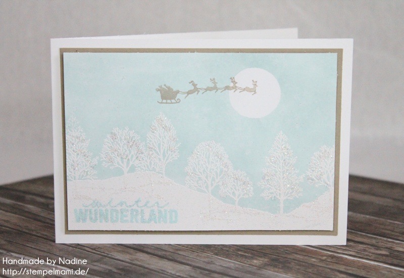 Stampin Up Weihnachtskarte Christmas Card Karte Card 262