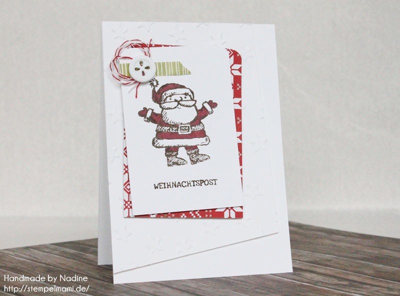 Stampin Up Weihnachtskarte Christmas Card Karte Card 307