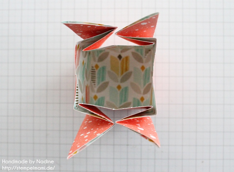 Anleitung Stampin Up Tutorial Gastgeschenk Tuete Goodie Origami 030