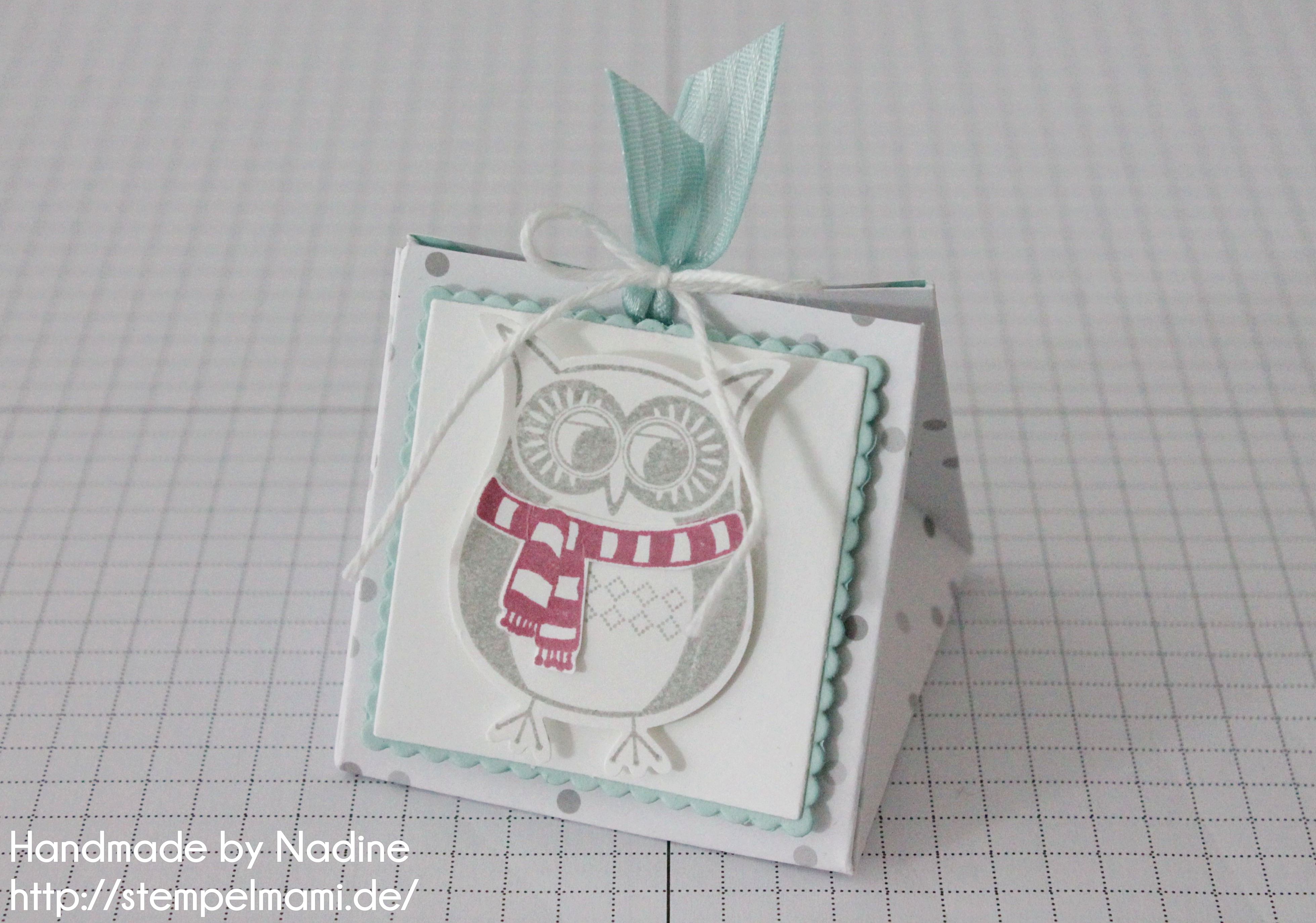 Stampin‘ Up! Anleitung Tutorial Explosion Purse Box, Schachtel, Goodie oder Give Away