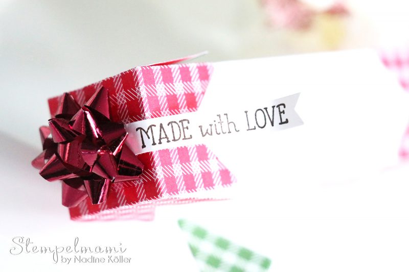 Stampin Up Goodie Box Weihnachtsquilt Give Away Stempelmami