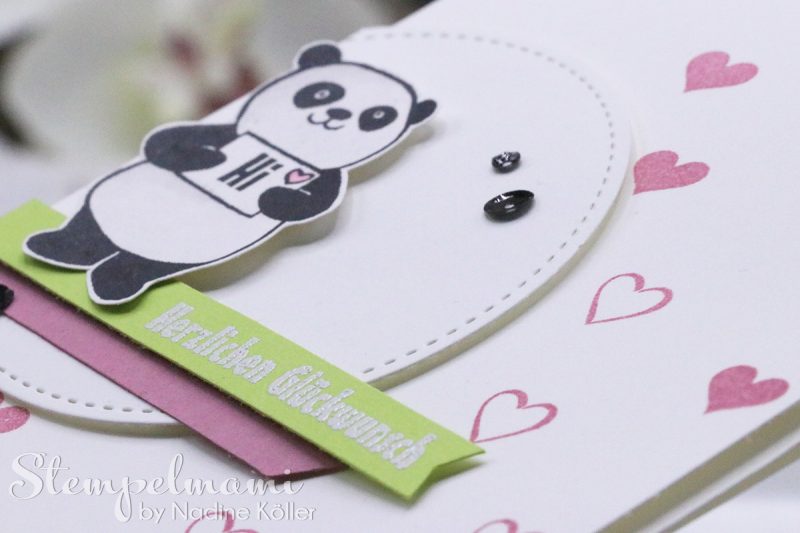 stampin up geburtstagskarte karte geburtstag kinder party pandas sale a bration stempelmami