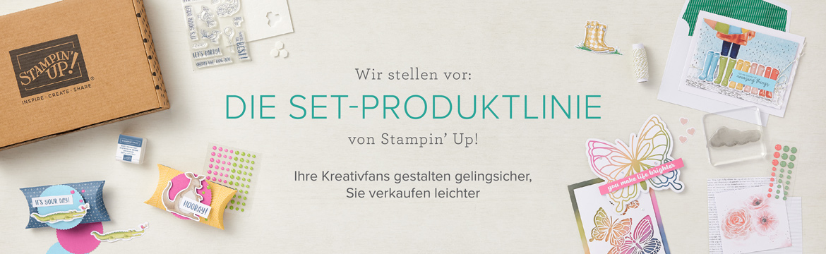 Stampin Up Neue Kreativsets - Set Produktlinie Stempelmami