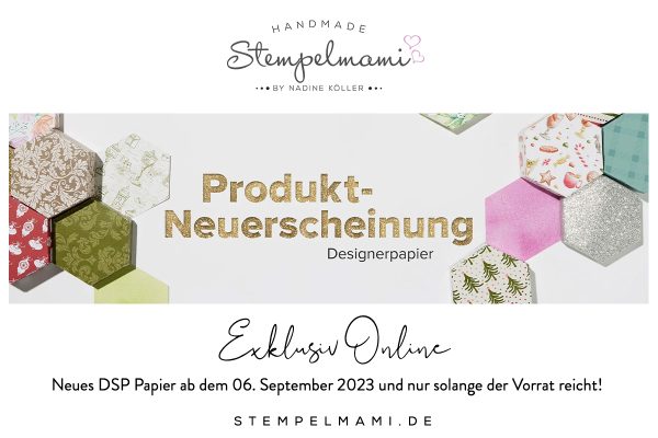 Stampin Up Exklusiv Online Neues Designerpapier ab dem 06. September 2023 Stempelmami 7