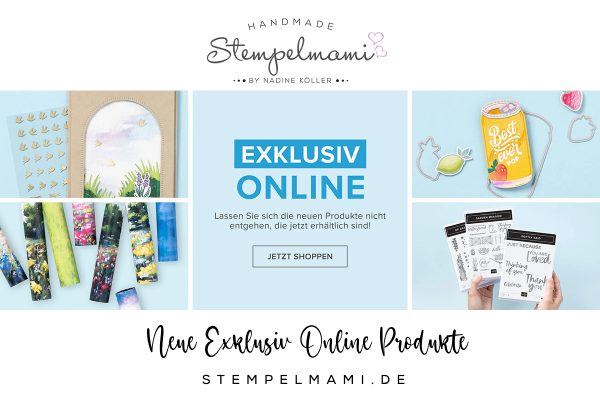 Neue Exklusiv Online Produkte ab dem 07. November Stempelmami
