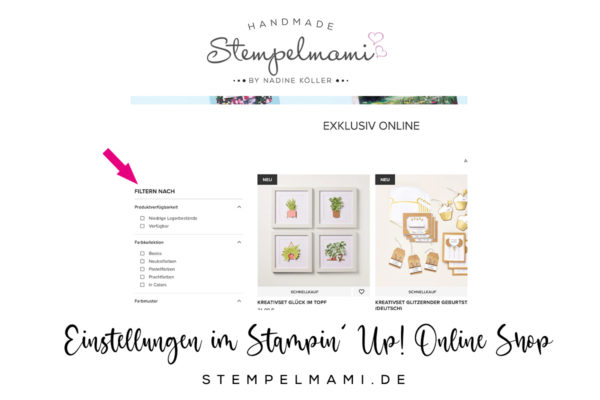 Stampin Up Neue Exklusiv Online Produkte ab dem 05. Maerz 2024 Stempelmami 1