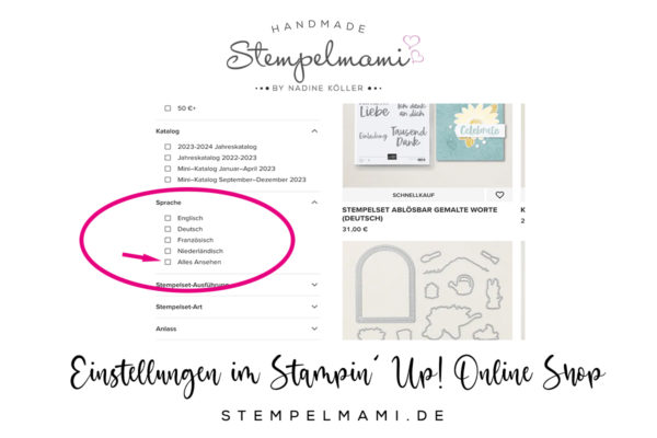 Stampin Up Neue Exklusiv Online Produkte ab dem 05. Maerz 2024 Stempelmami