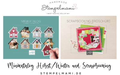 Der neue Herbst Winter Minikatalog ist da und eine neue Scrapbooking Broschüre