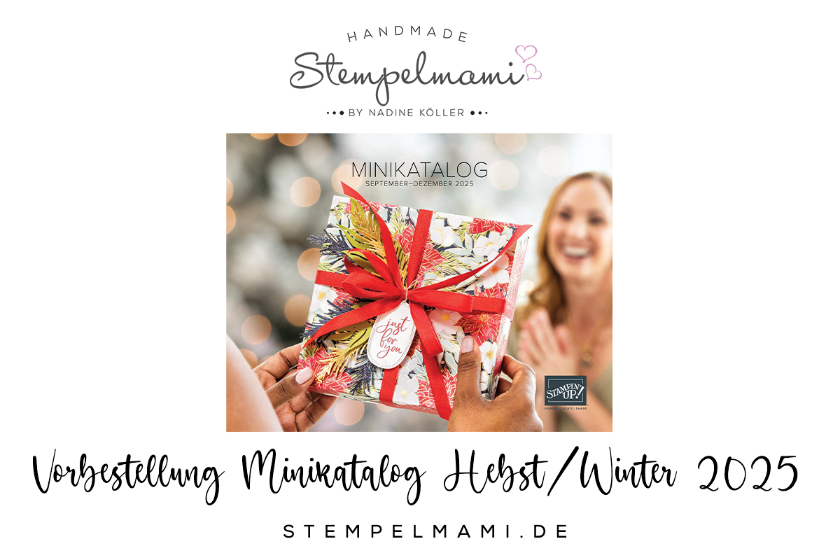 Jetzt bestellbar Stampin Up Minikatalog Herbst Winter 2025 bis 2026 Neue Exklusiv Online Produkte und 2 Neue Kreativsets Stempelmami Bild 2