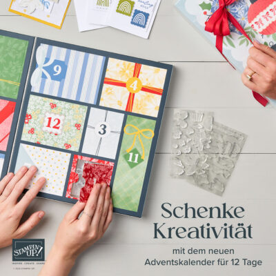 Stampin Up Adventskalender fuer 12 Tage bestellbar ab dem 23. September Stempelmami 2