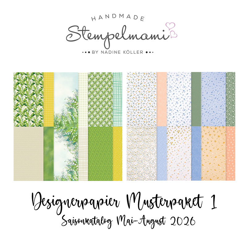 Stampin Up Designerpapier Musterpaket Stempelmami Saisonkatalog Mai bis August 2026
