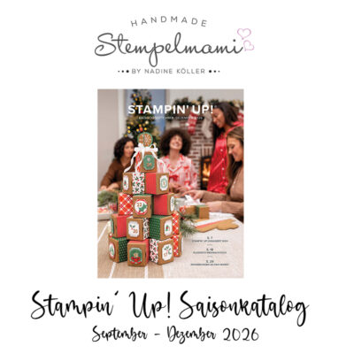 Stampin Up Saisonkatalog September bis Dezember 2026 Katalog Vorbestellformular Stempelmami 1